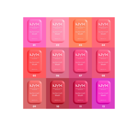 NYX Professional Makeup Butter melt Powder Blush up to 12H Wear
