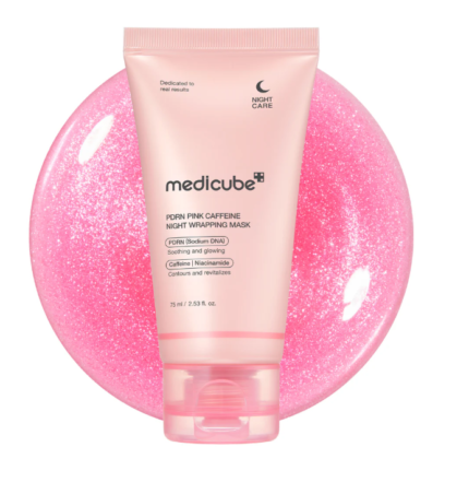 Medicube PDRN Pink Caffeine Overnight Wrapping Mask-75ml